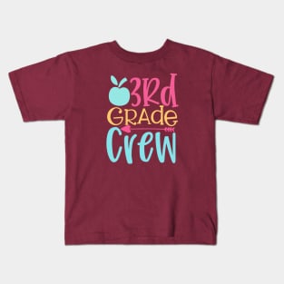 Third Grade Crew Kids T-Shirt